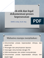 Aspek Etik Dan Legal Dokumentasi Proses Keperawatan