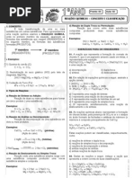 Química - Pré-Vestibular Impacto - Reações Químicas - Conceito e Classificação II