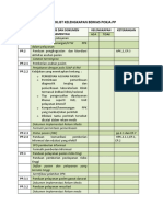 Checklist Kelengkapan Berkas Pokja PP