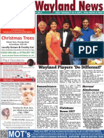 Christmas Trees: Wayland Players 'Do Different!'