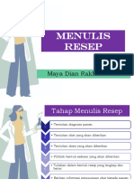 Menulis Resep