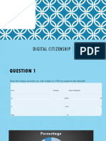 Digital Citizenship: Portfolio of Evidence