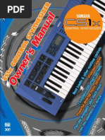 Yamaha Cs1x Owners Manual