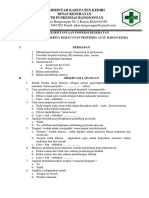 Daftar Pertanyaan Inspeksi Kesehatan Penyakit Keracunan Pestisida Dan Bahan Kimia