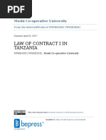 Download LAW OF CONTRACT IN TANZANIA Part 1 By MWAKISIKI MWAKISIKI EDWARDS by MWAKISIKI MWAKISIKI EDWARDS SN362349809 doc pdf
