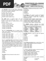 Química - Pré-Vestibular Impacto - Ácidos - Exercícios I