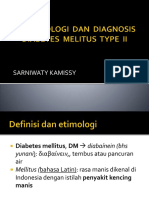 Epidemiologi & Diagnosis Dm Tipe 2 Dr.sarni