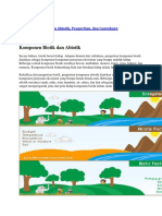 Komponen Biotik Dan Abiotik