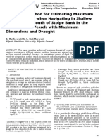 Simplified Method for Estimating Maximum Ship’s Draught when Navigating in Shallow Water on the South of Stolpe Bank in the Aspect of the Vessels with Maximum Dimensions and Draught.pdf