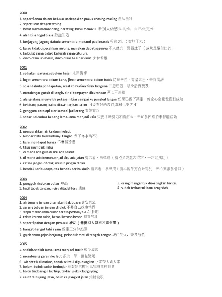 Bm Peribahasa Pdf