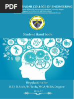 Naac 2013 14 Engineering College Curriculum Academic Degree - student hand book 2017