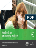 Handbook for international students at UAB