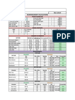 Reinforcement- Calculations for 3SPANS of 7.5M MINOR BRIDGE