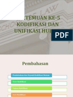 PIH Unifikasi Hukum