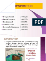 Metabolisme Lipoprotein