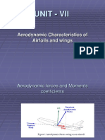 Aerodynamic Forces and Characteristics of Airfoils