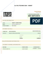 Federal Polytechnic Idah Payment Receipt