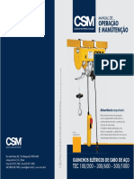 Manual de Operação e Manutenção de Guinchos Elétricos