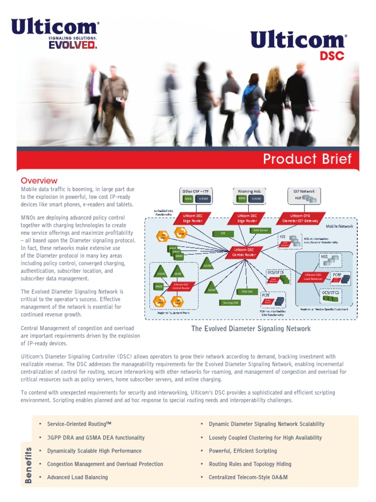 Product Brief: The Evolved Diameter Signaling Network | PDF | Load ...