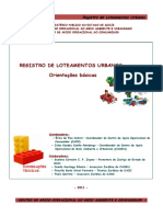 Registro de Loteamentos Urbanos - Orientações Básicas