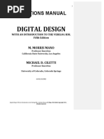 Digital Design 5th Edition Mano Solution Manual PDF