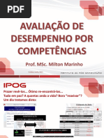 avaliação de desempenho slides