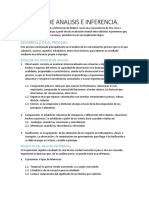 Proceso de Analisis e Inferencia