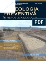 Arheologia Preventivă În Republica Moldova, Vol. III, Chișinău 2017