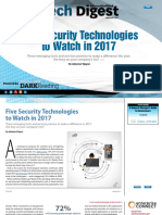Five Security Technologies to Watch in 2017