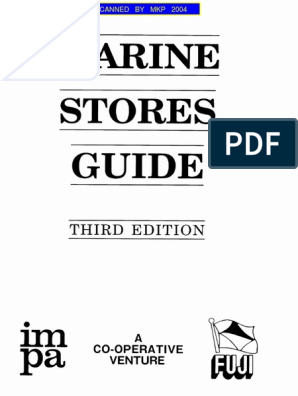 Impa Marine Stores Guide 3rd Ed, PDF
