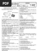 Química - Pré-Vestibular Impacto - Exercícios Extras - Atomística 03