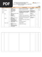 Planificação a Longo Prazo - Geografia 9.º Ano