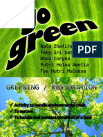 Go Green Ppt