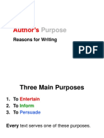 Authors Purpose Lesson 2