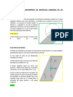 Aplicaciones Del Movimiento de Partículas Cargadas en Un Campo Magnético