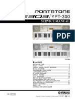 Yamaha Psre303 Service Manual PDF