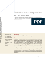 Bio Uidmechanics of Reproduction: Lisa J. Fauci and Robert Dillon