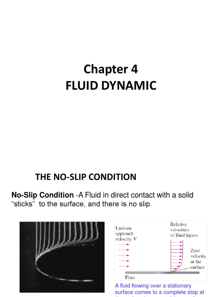 Fluid Dynamics: No-Slip Condition Explained | PDF | Fluid Dynamics ...