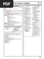 Methyl Isobutyl Carbinol: Cautionary Response Information