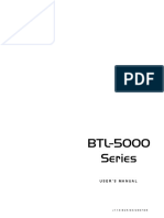 BTL 5000 User Manual