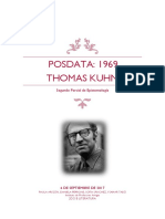 Thomas Kuhn y la estructura de las revoluciones científicas