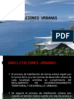 Habilitaciones Urbanas 1