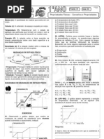 Química - Pré-Vestibular Impacto - Propriedades Físicas - Conceitos e Propriedades