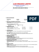 MSDS of Pine Oil