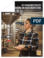 BMP For Surviving An OSHA Inspection