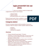 Prezentare de Caz - Examen Specialitate PDF