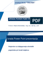 Izrada Power Point Prezentacija Za Gimnaziju 