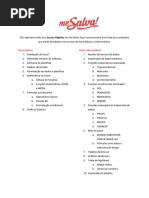 Cursos Rápidos - Excel