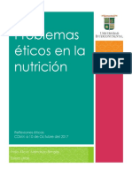 Problemas Éticos en La Nutrición