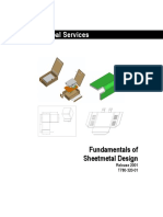 PTC ProEngineer Fundamentals of Sheetmetal Design T780-320-01 PDF